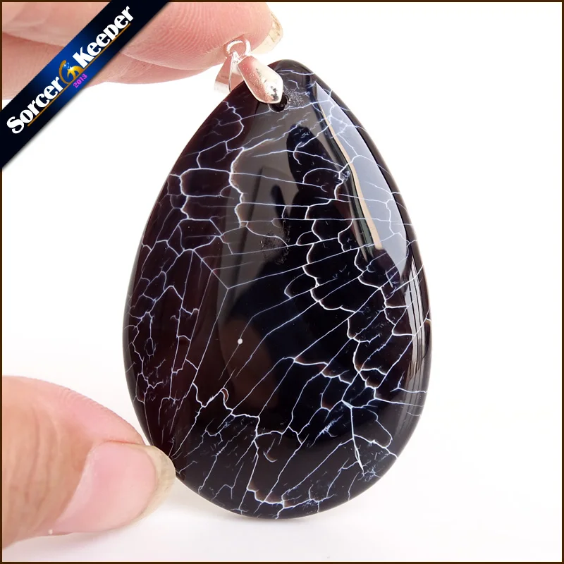 Настоящие женские натуральные ожерелья-чокер Bijoux Femme Подвески ручной работы Ботсвана оникс агатовый камень бусины для изготовления ювелирных изделий AA640