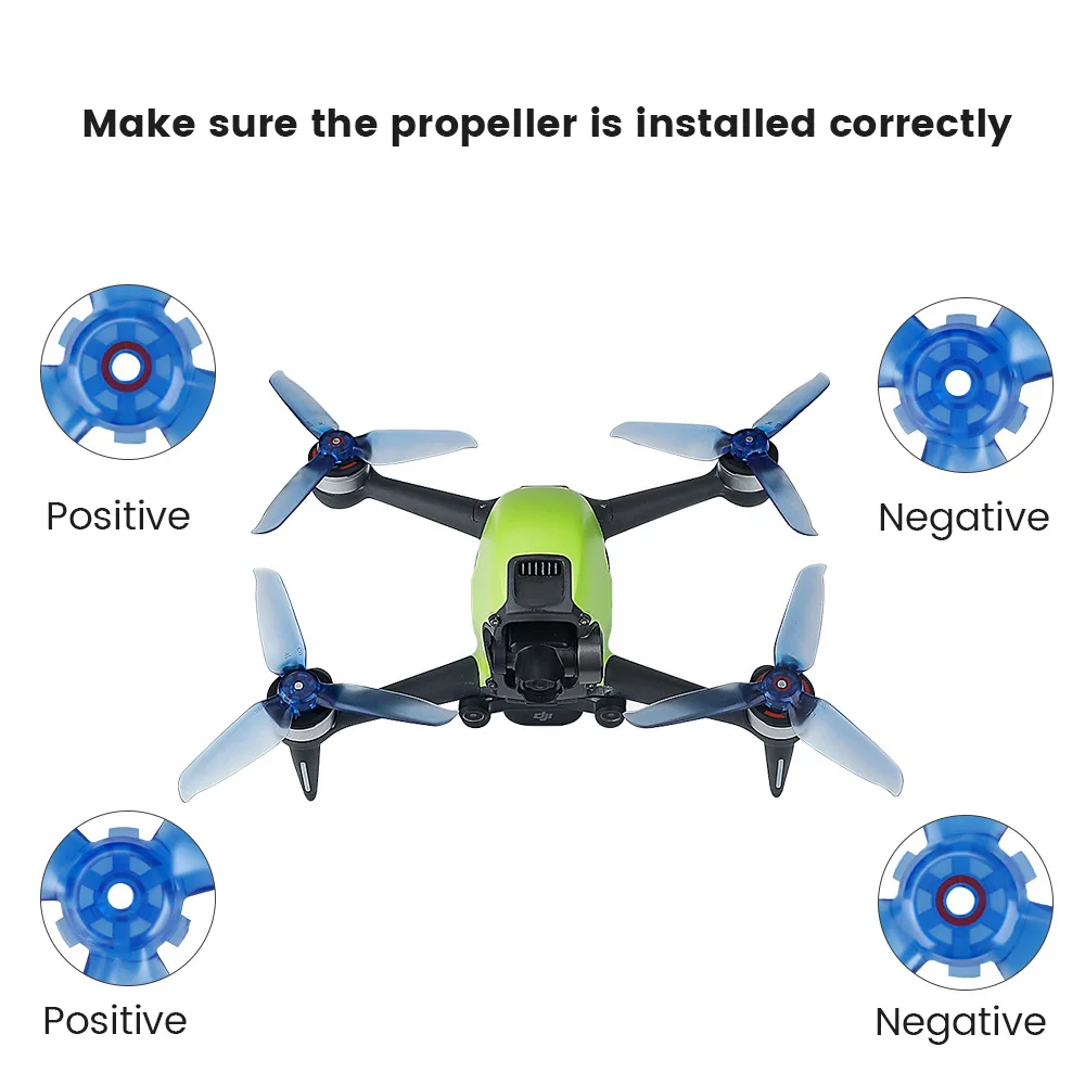 Быстросъемные пропеллеры 5328S Для DJI FPV Drone Props Paddle Blade сменный Веер-крыло запасные