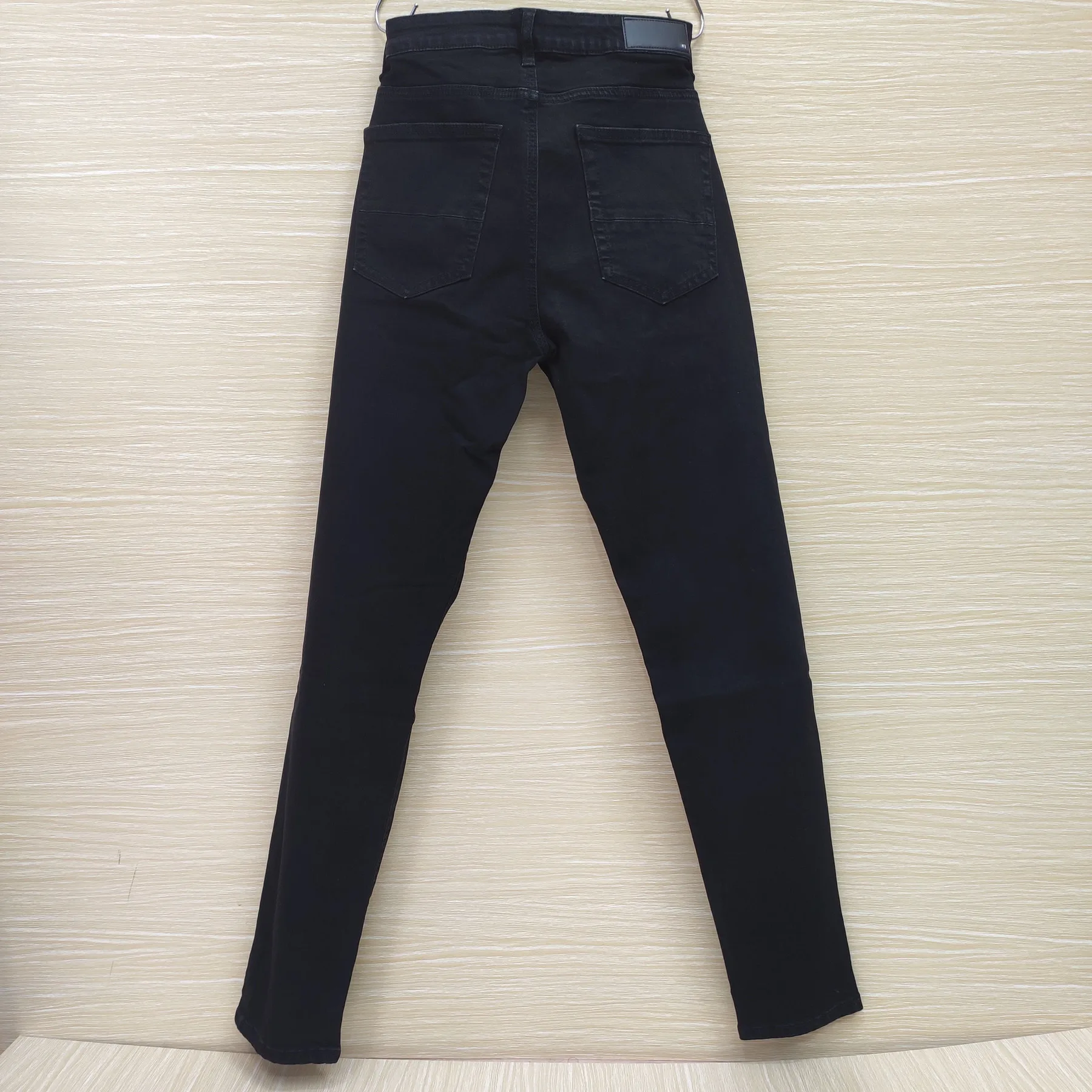 Модные брендовые джинсы в стиле хип-хоп мужские с графическим рисунком черные