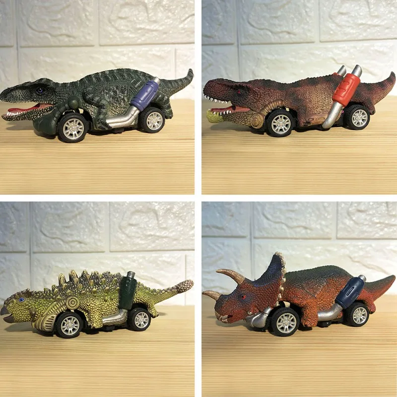 Имитационные машинки модель динозавра игрушки для детей мини рождественские