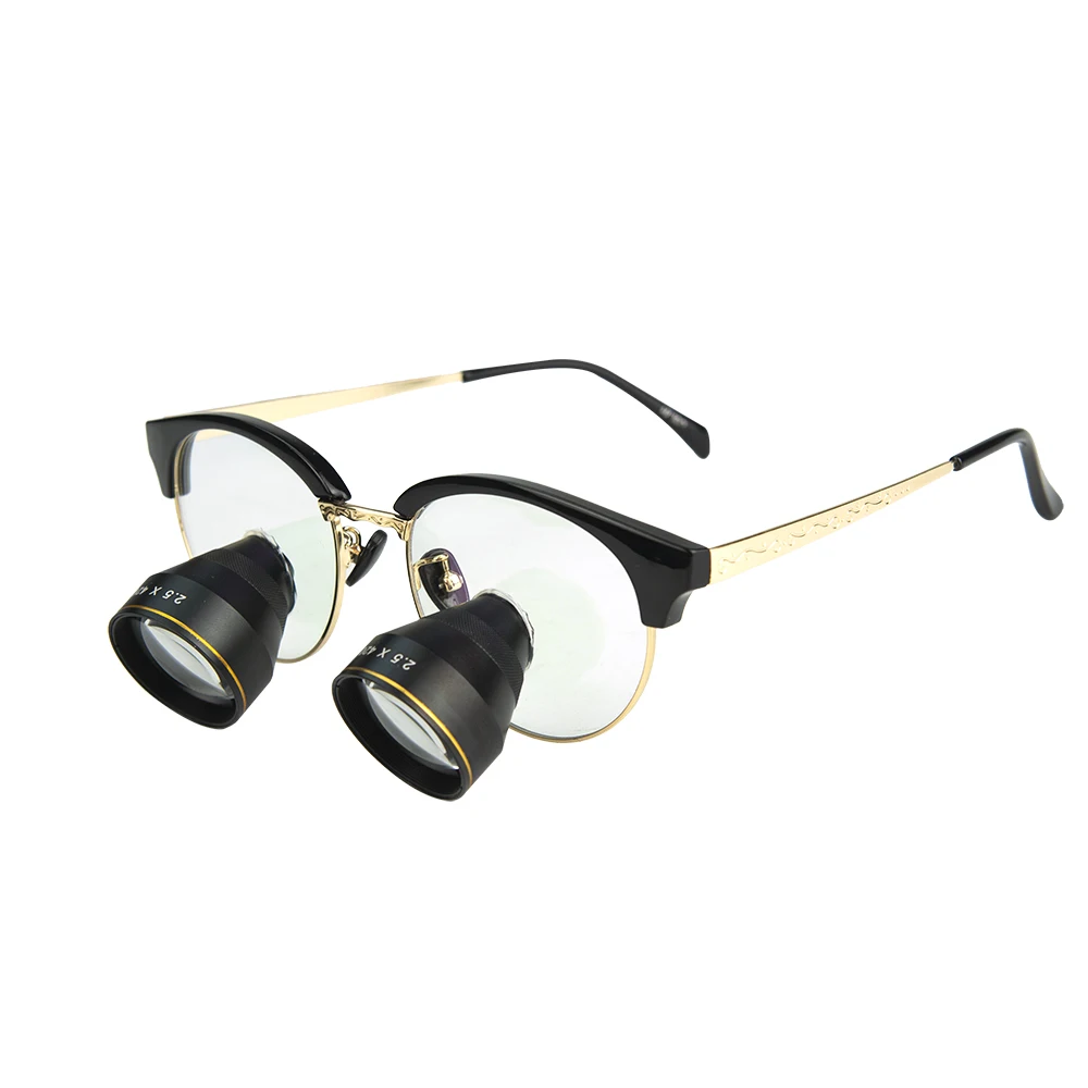 

Hot selling YK002 2.5X TTL frame headlight loupes magnifier Binocular Loupe for oral surgery with whosale price