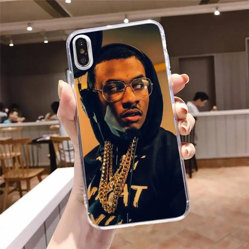 

Moneybagg yo American rapper Phone Case Transparent soft For iphone 5 5s 5c se 6 6s 7 8 11 12 plus mini x xs xr pro max