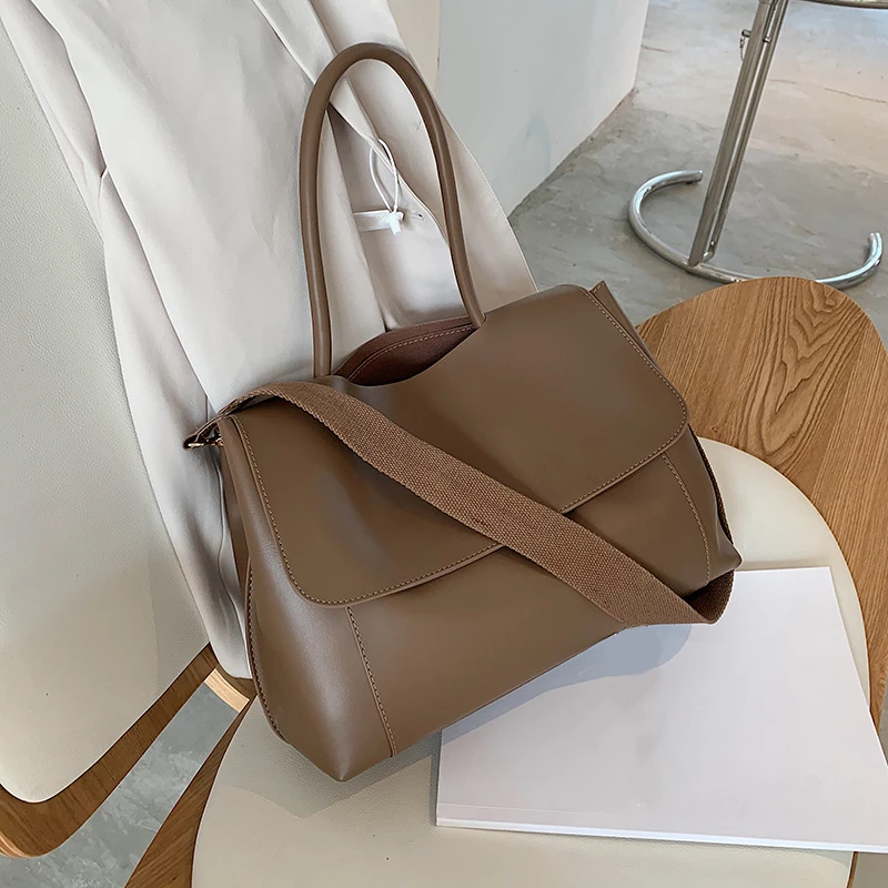 

Women Maternity Nappy Bag Fashion Solid PU Travel Handbag For Diaper Portable Mother Travel Single Shoulder Bag Large Capacity