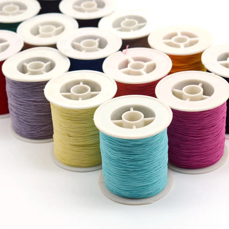 200 ярдов 0 3 мм круглая эластичная резиновая лента нейлоновый браслет бусины