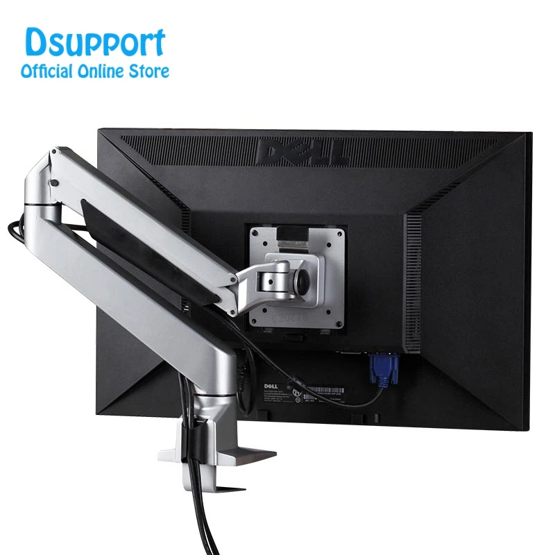 Настольная подставка для монитора алюминиевая газовая пружина с полным