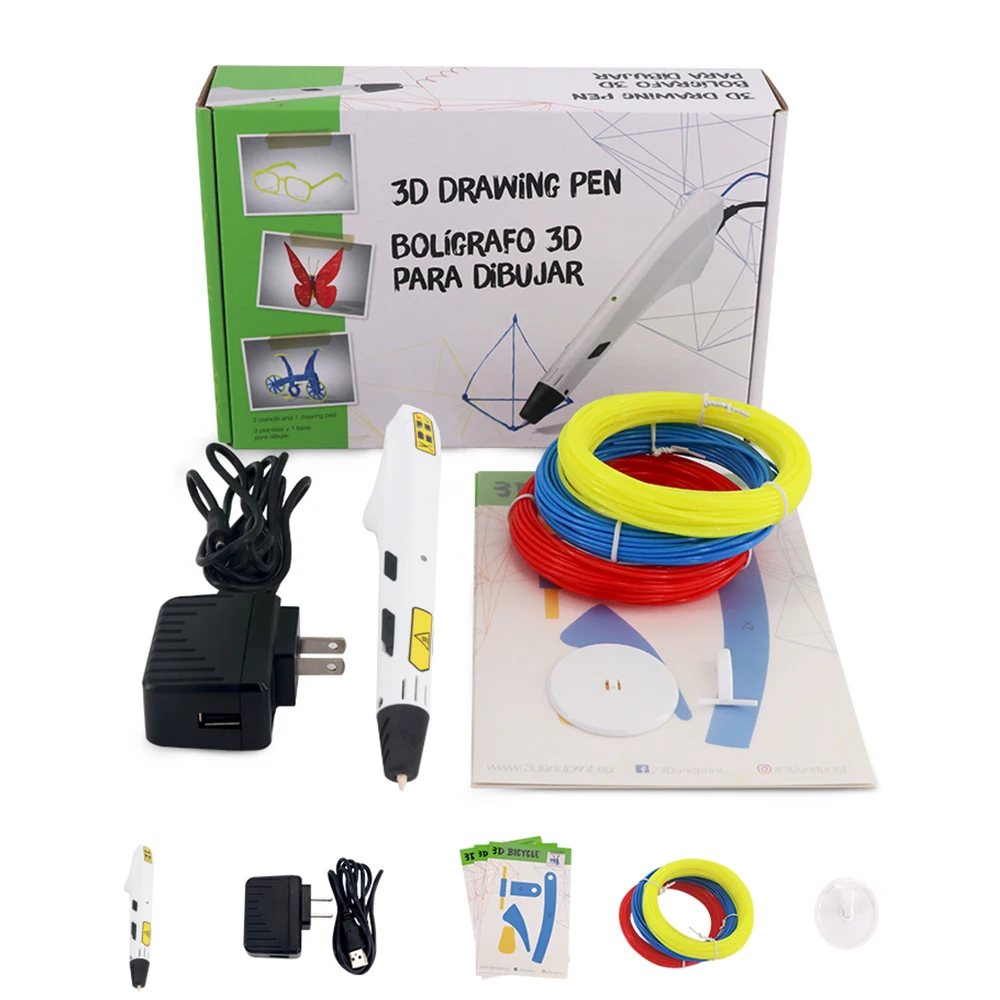 3d Ручка для печати граффити ручка vibrato с тем же пунктом 3 5V/2A американский стандарт