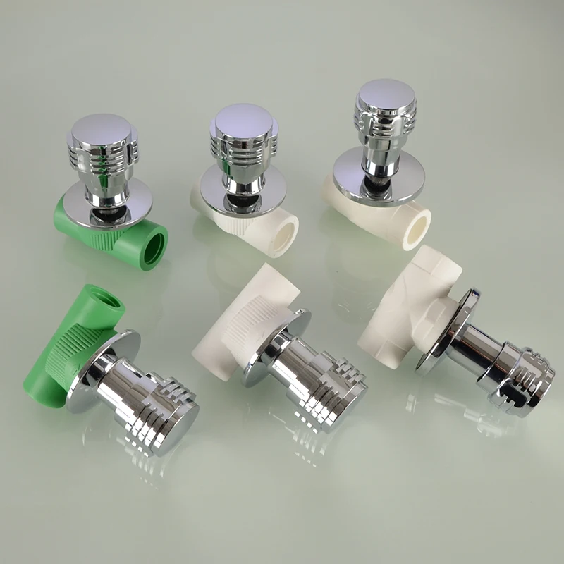 1/2 дюйма 3/4 темно-синий клапан PPR быстрый переключатель водопроводной трубы