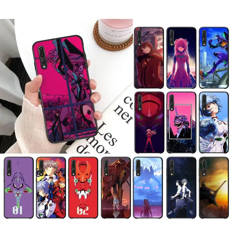 

FHNBLJ Evangelion Phone Case Soft Silicone Case For Huawei P20 P30 P40 lite Pro P Smart 2019 Mate 10 20 Lite Pro Capa