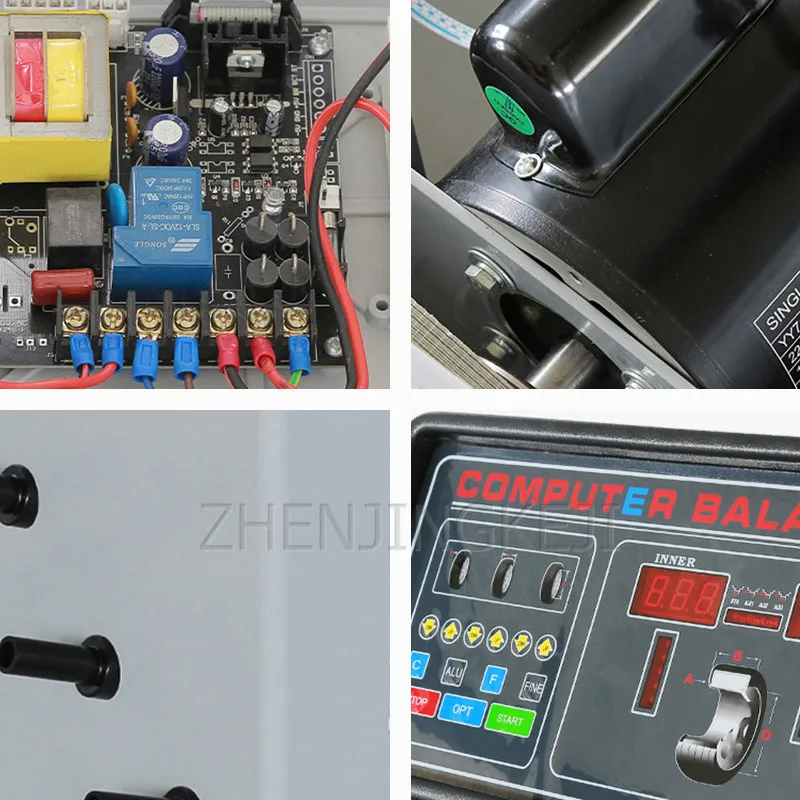

220V Tires Balancer Fully Automatic Small And Medium Sedan Car Balance Machine High Precision Mute Tires Balance Equipment 250W