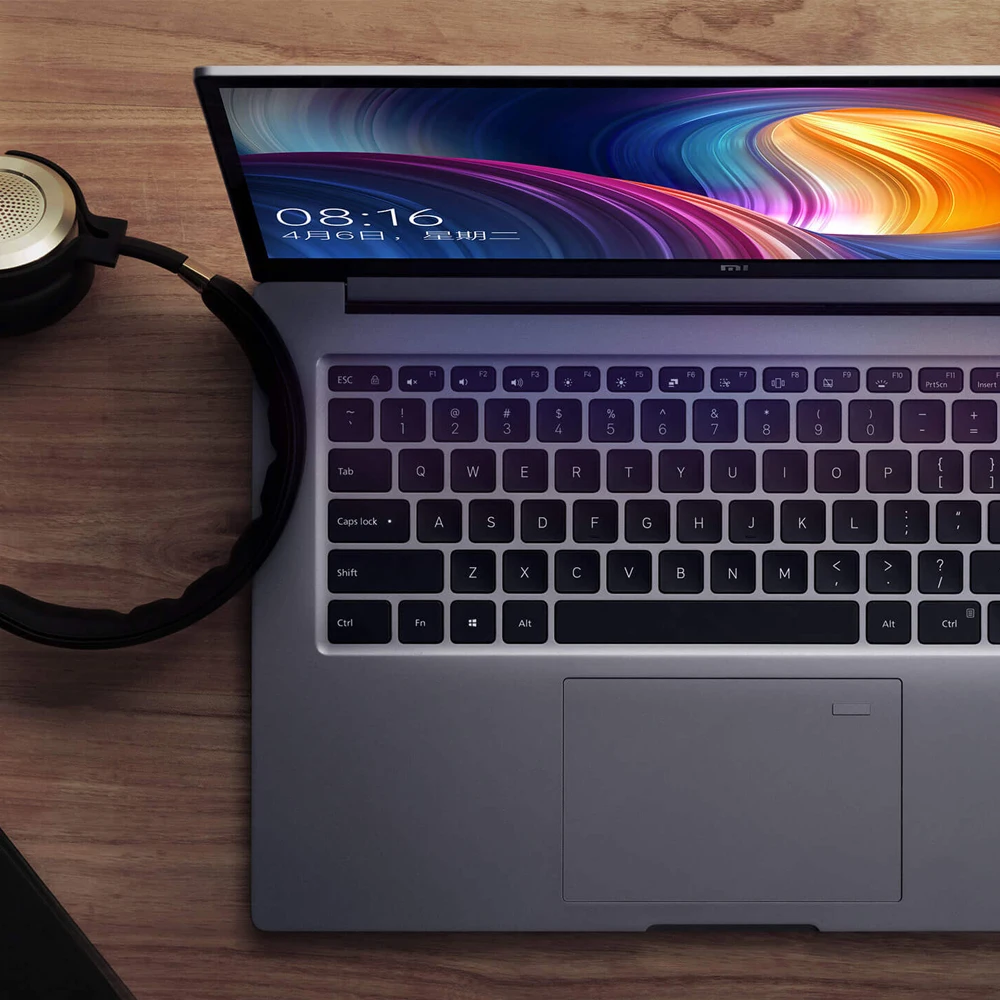 Ноутбук Xiaomi Mi Notebook Pro 15 6 дюйма GTX 1050 Max-Q Intel Core i7 16 Гб/i5 8 Гб ЦП NVIDIA 4 ГБ GDDR5 отпечаток