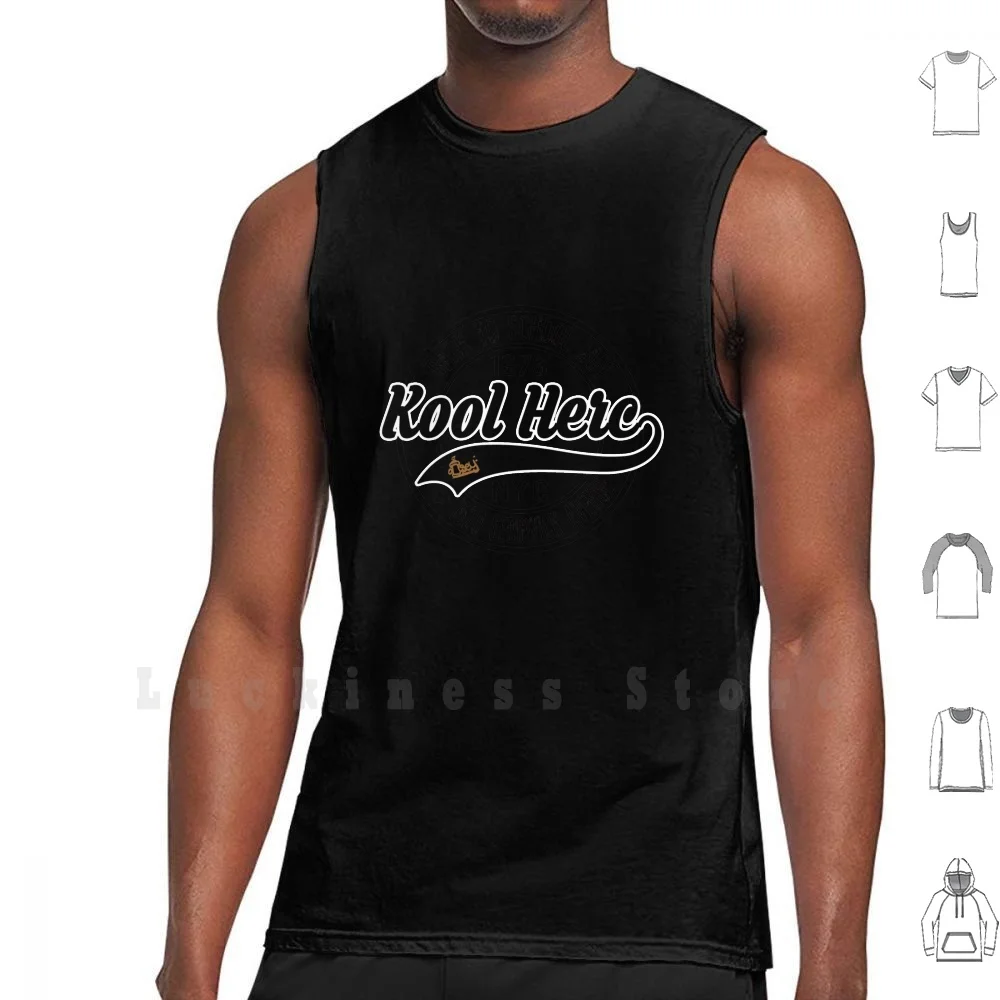 

Майка Dj Kool Herc Back To School [Bk], жилет, 100% хлопок, Dj Kool Herc, оригинаторы, хип-хоп Dee