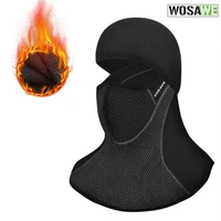 wosawe cycling balaclava windrproof riding motorcycle ski outdoor sports thermal headgear full face mask neck warmer helmet cap