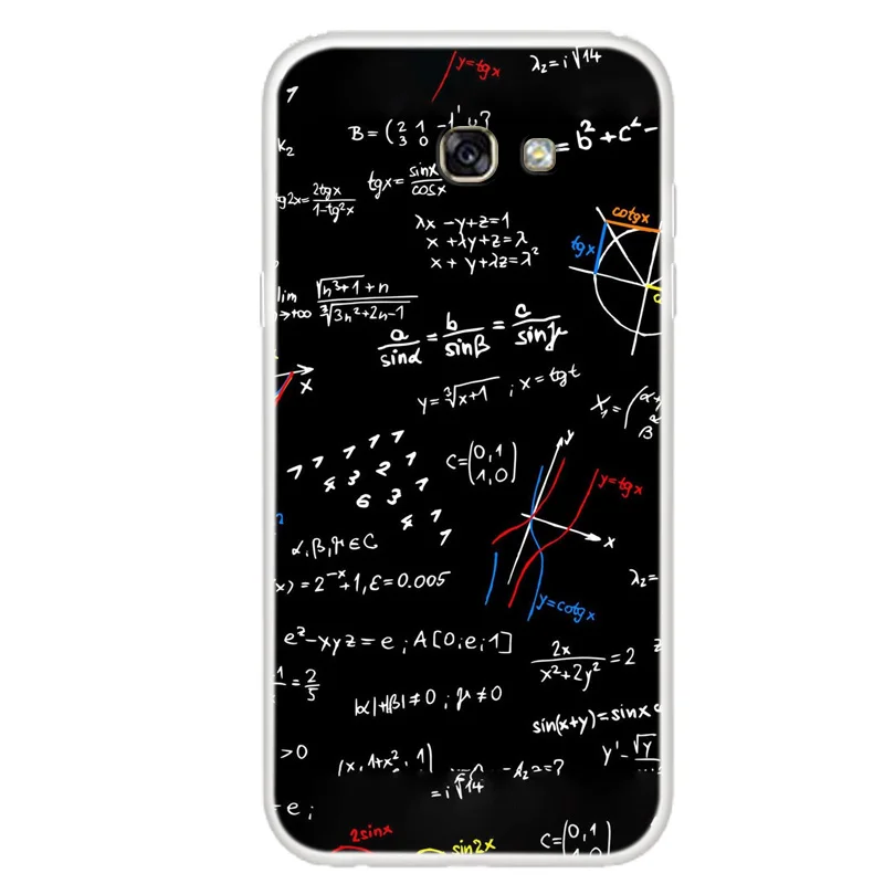 Чехол для Samsung Galaxy A7 2017 мягкий силиконовый чехол из ТПУ A5 / A3 чехлы задней панели