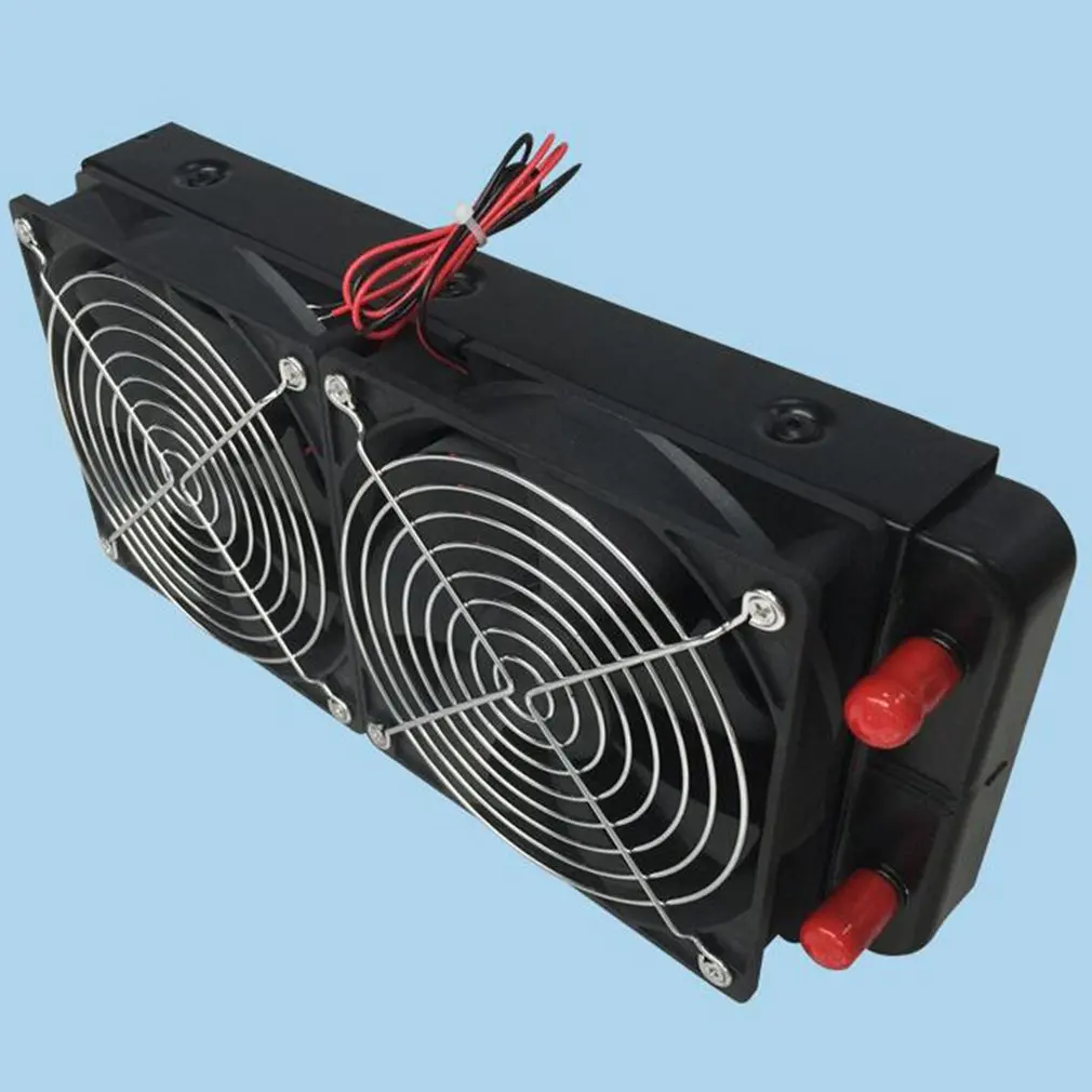 

Hot Aluminum 240mm Water Cooling cooled Row Heat Exchanger Radiator Fan for CPU PC