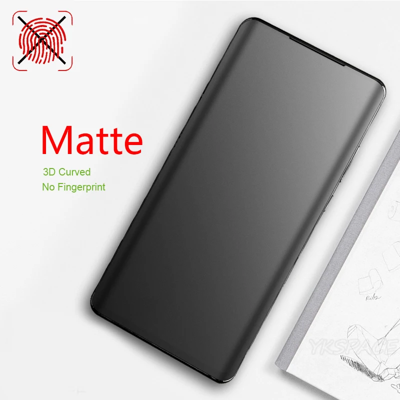 2Pcs 3D Soft Matte Hydrogel Film For Oneplus 6 6T 7 7T 8 9 10 Pro 8T 9R 9RT Full Cover Screen Protector Frosted Anti Fingerprint