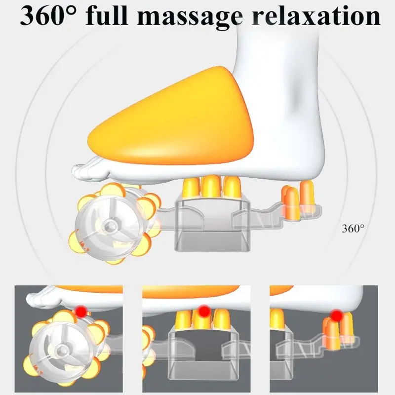 Евро вилка Электрический массаж ног антистресс массажер вибратор Jinkairui код: