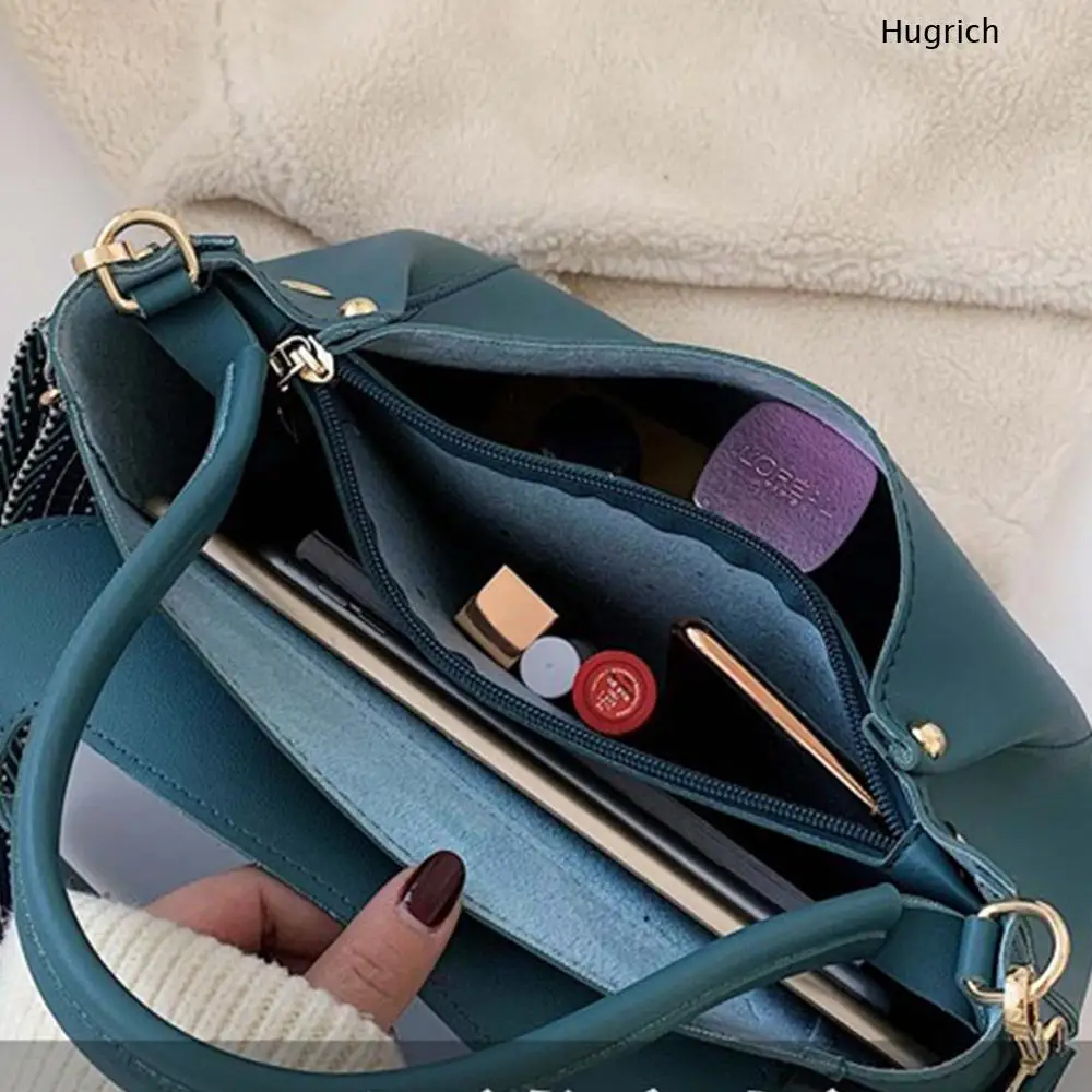 

Fashion Simply Pu Leather Crossbody Bag for Women 2021 Winter Solid Color Shoulder Messenger Bag Lady Chain Travel Small Handbag