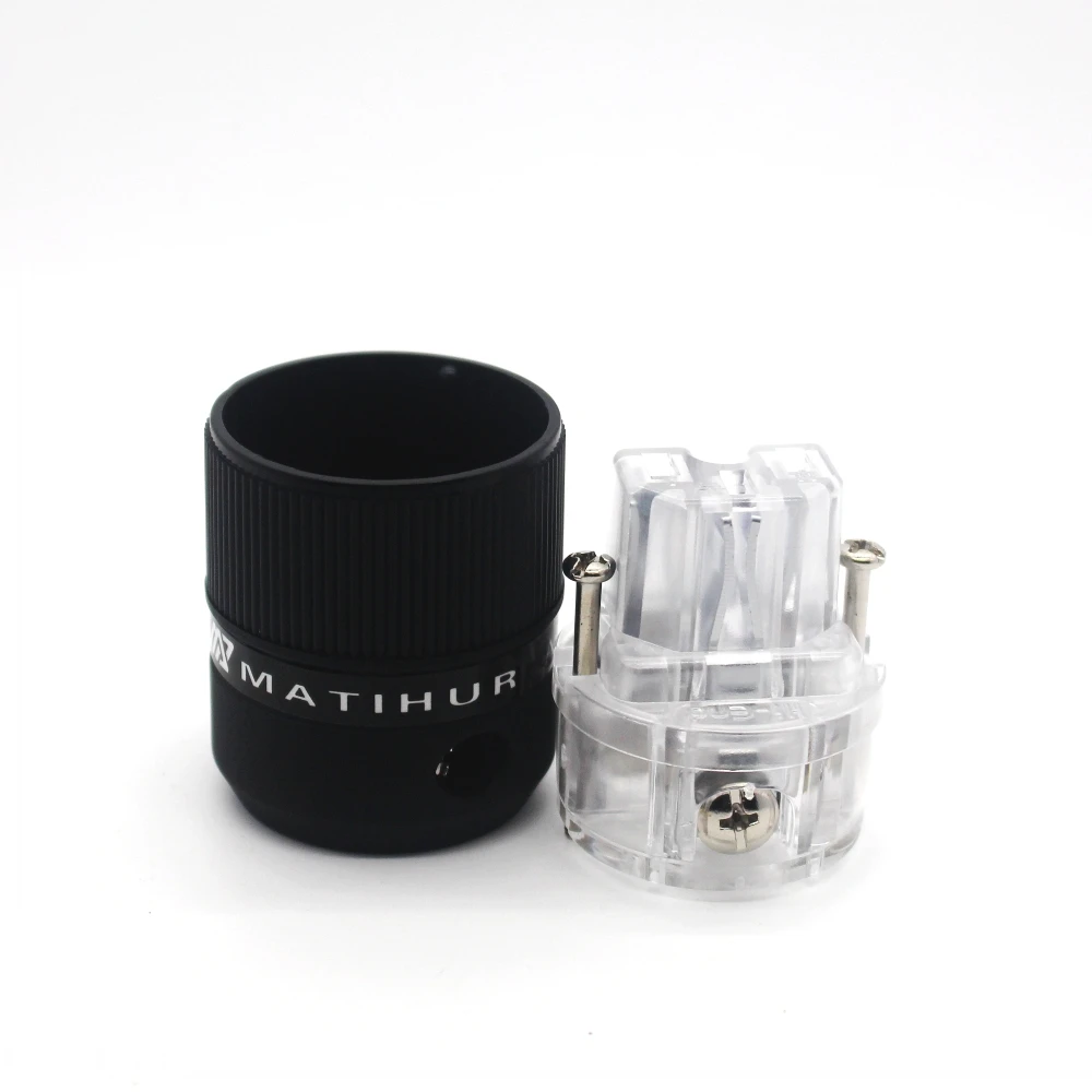 HiFi один комплект MATIHUR медный родиевый Американский Разъем питания переменного