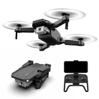 folding drone hd aerial photography 4k aircraft dual camera mini remote control aircraft light flow followed rc airplane 12y