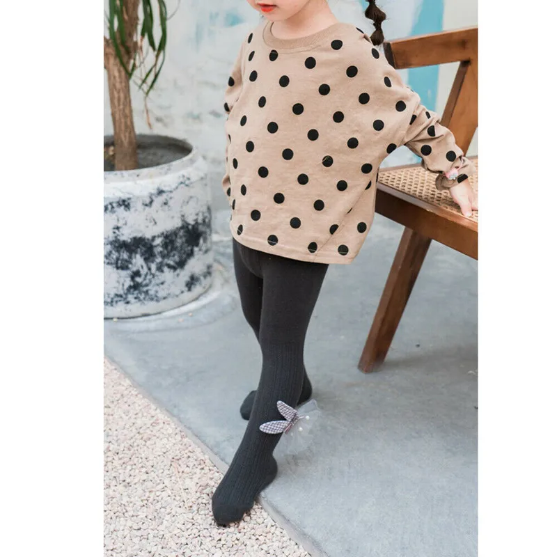 Детские хлопковые колготки в английском стиле для маленьких девочек милые