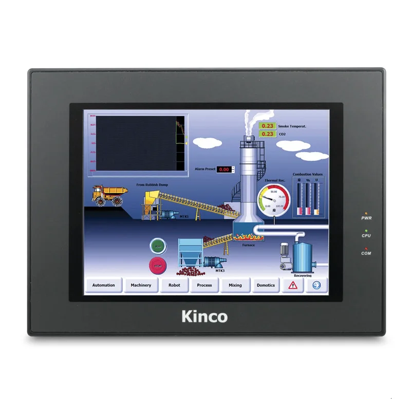 10,1 дюймовый 800x480 HMI Сенсорный экран MT4522T MT4522TE с USB-кабелем для загрузки и выходом Ethernet