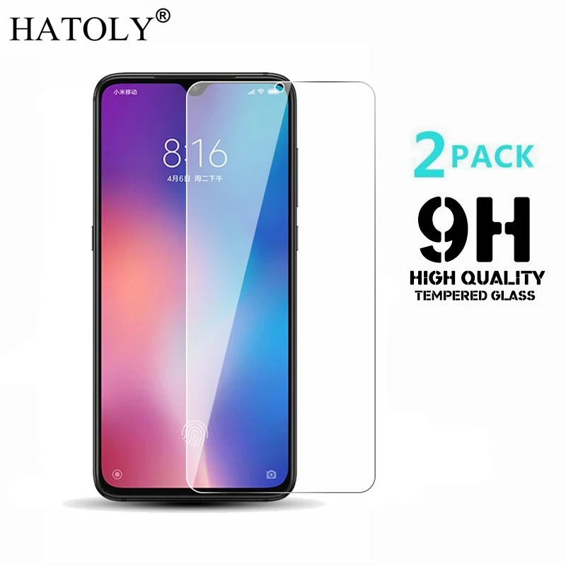 2 шт. закаленное стекло для Meizu Note 9 ультратонкая защита экрана HD закаленная пленка