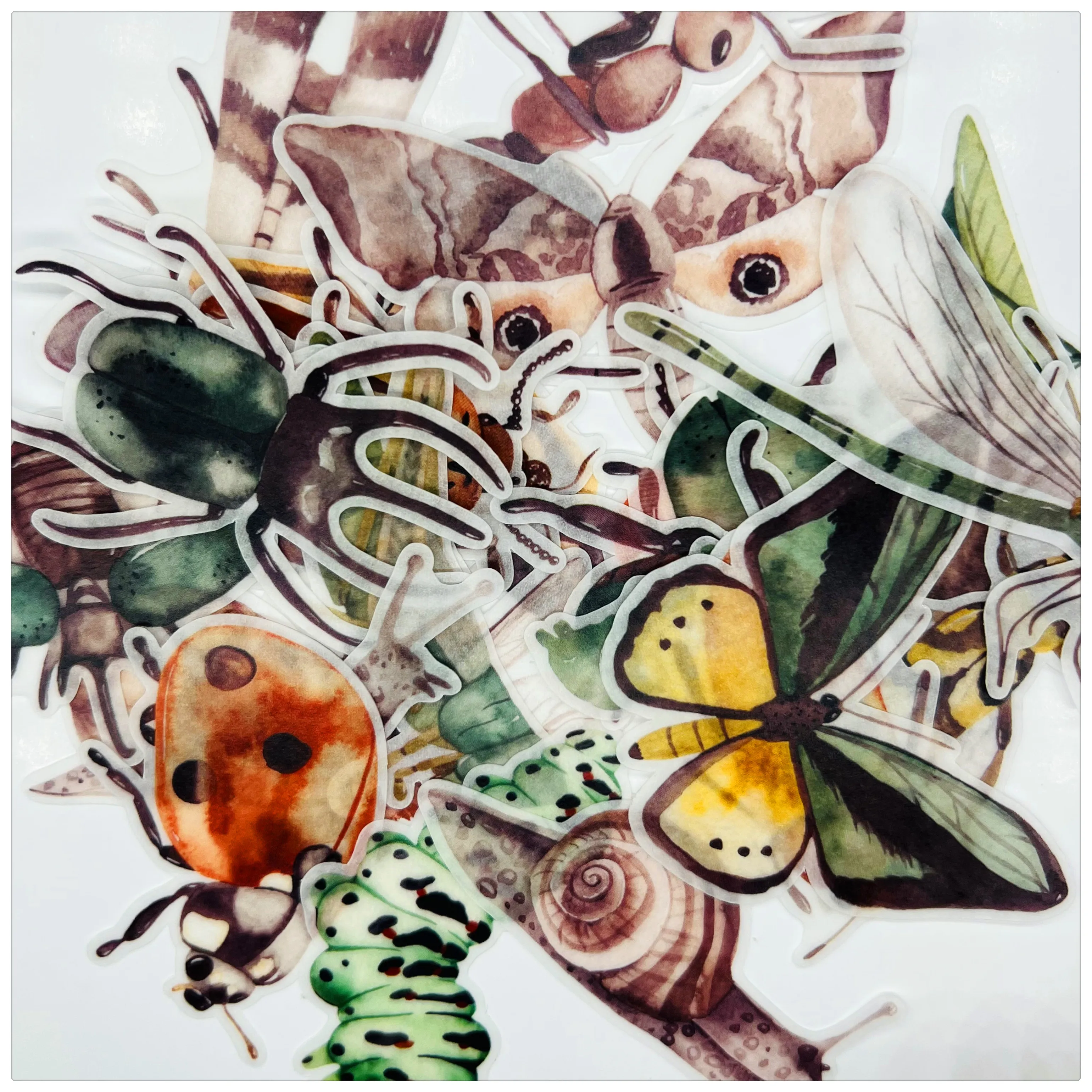 27 шт. наклеек в виде насекомых альбом для скрапбукинга сделай сам дневник