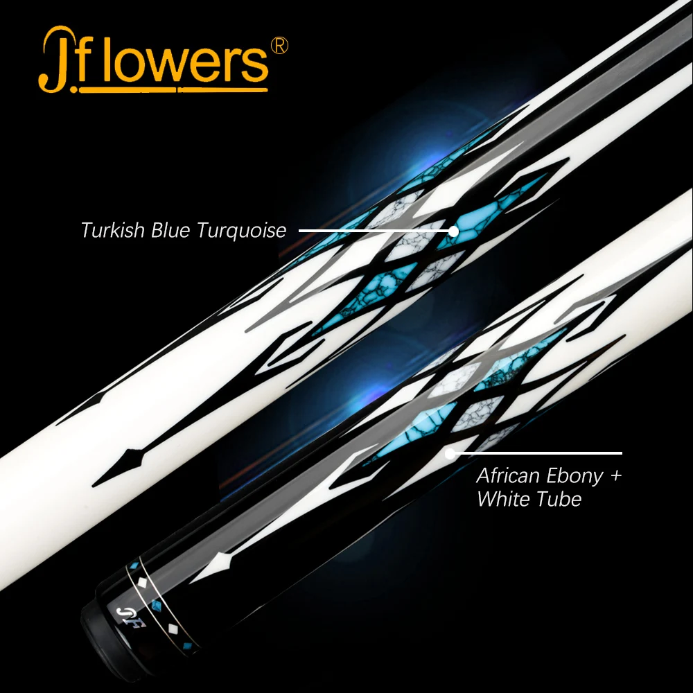 Jflowers бильярдный карбоновый Cue Stick настоящая инкрустация углеродная энергия