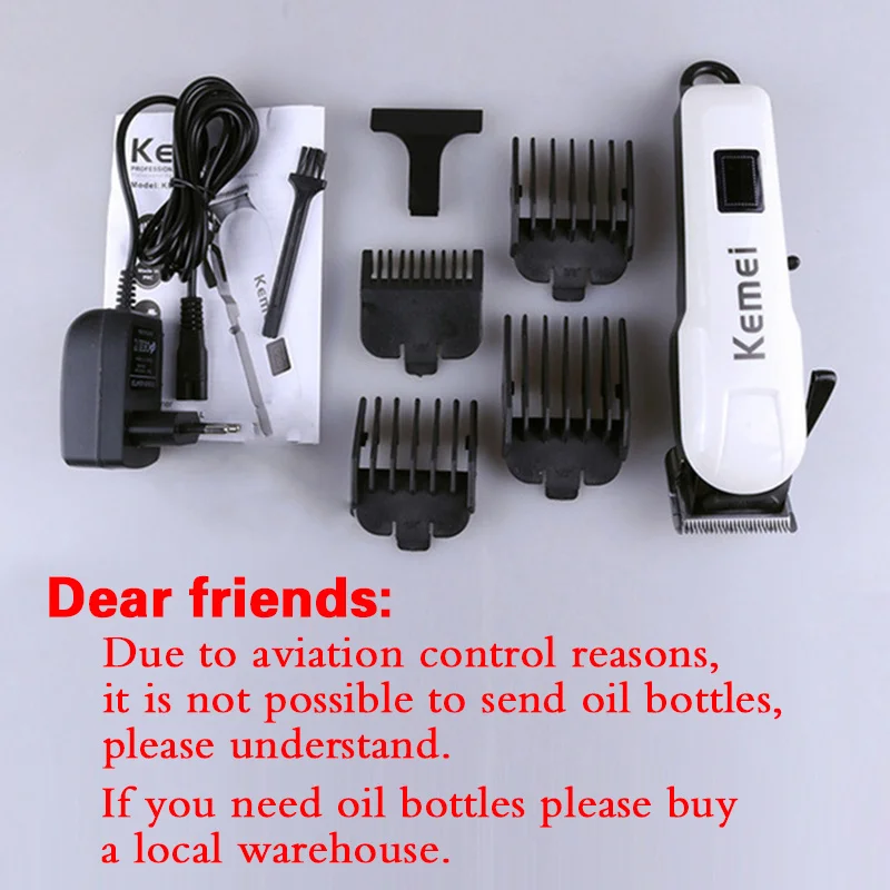 

Kemei Electric hair clipper trimmers for men professional Hair cutting machine Beard Trimmer mower shaving machine trimer cutter
