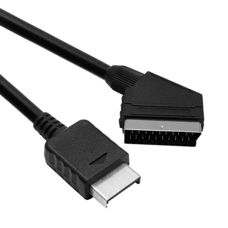 1 8 м RGB Scart кабель для Sony PS1 PS2 PS3 TV AV сменный Соединительный игровой шнур провод