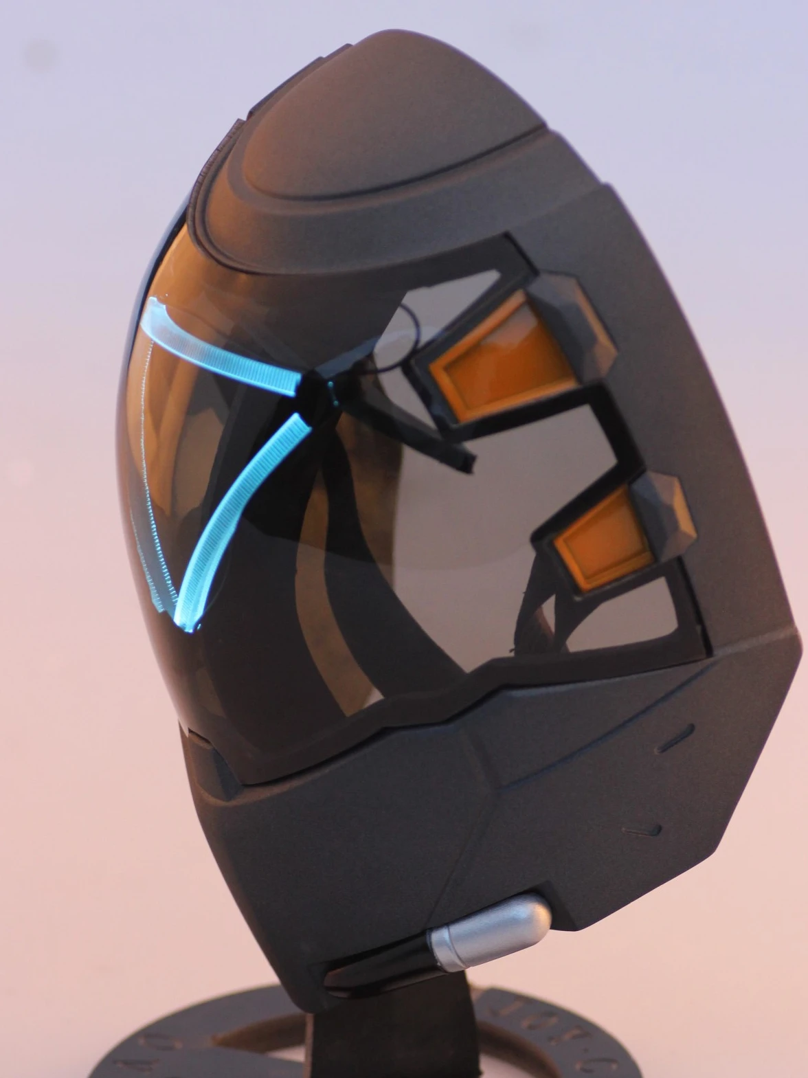 Высококачественная маска для косплея игры Overwatch Ana Amari со светодиодной подсветкой