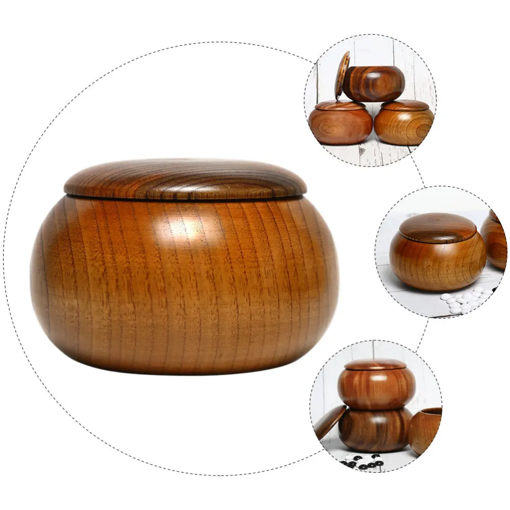 1 шт. чехол для шахматной игры Can Weiqi Pot Go с камнями светильник