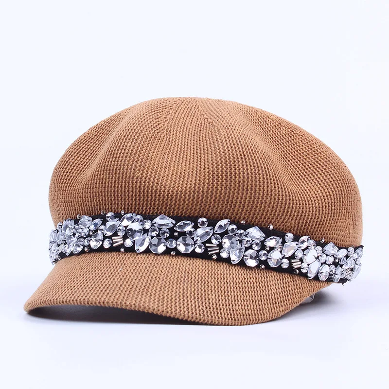 Весенне летние аксессуары женская шляпа восьмиугольные кепки дышащие