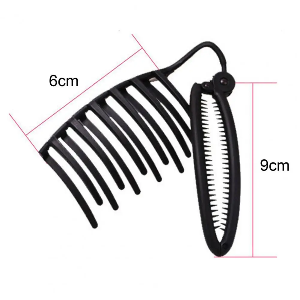 

Hair Clips Exquisite Hairstyle Fixing Plastic Fashion Hair Holder Braider for Women