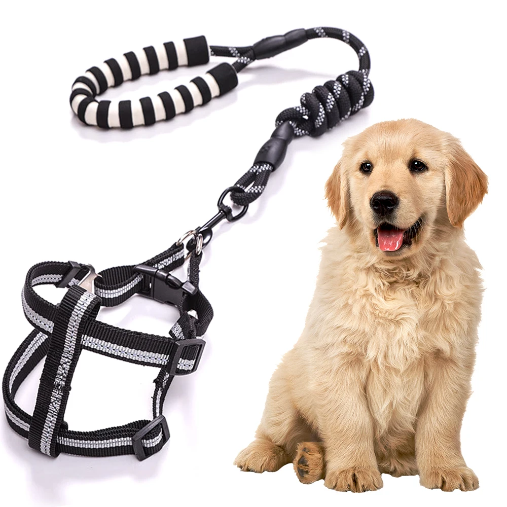 Кота собаки поводок Регулируемый Светоотражающий ошейник для кошки маленькая