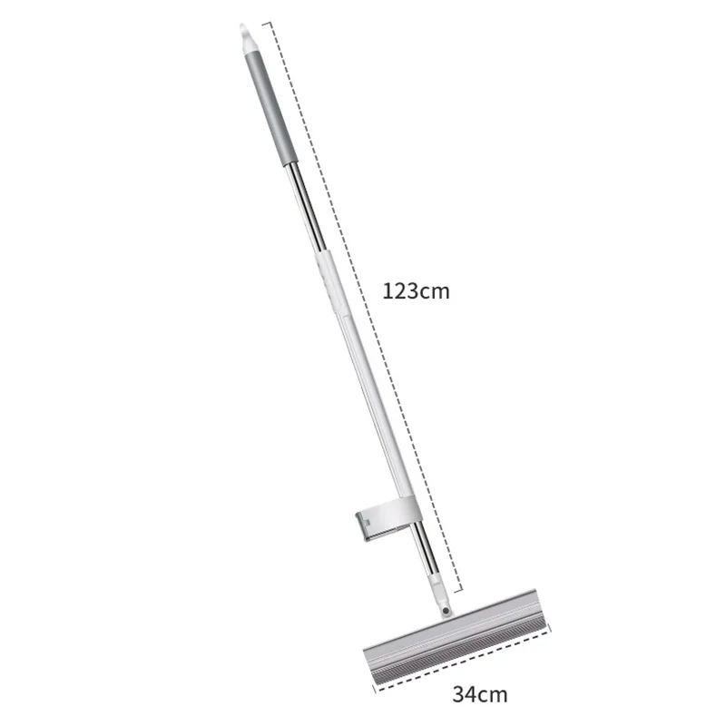 

Non Hand Washing Flat Mop 360 Rotating Collodion Head Mop Strong Water Absorption Cleaner Household Cleaning Automatic Dehydrati