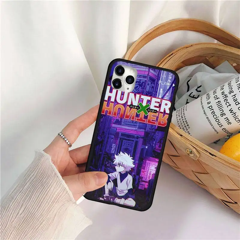 

Killua Zaoldyeck hunter x hunter Phone Case for iPhone 11 12 pro MINI XS MAX 8 7 6 6S Plus X 5S SE 2020 XR