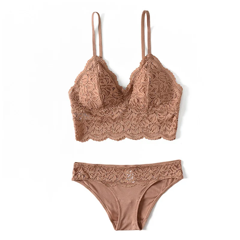Кружевной тонкий бюстгальтер без косточек с треугольными чашками подкладка из