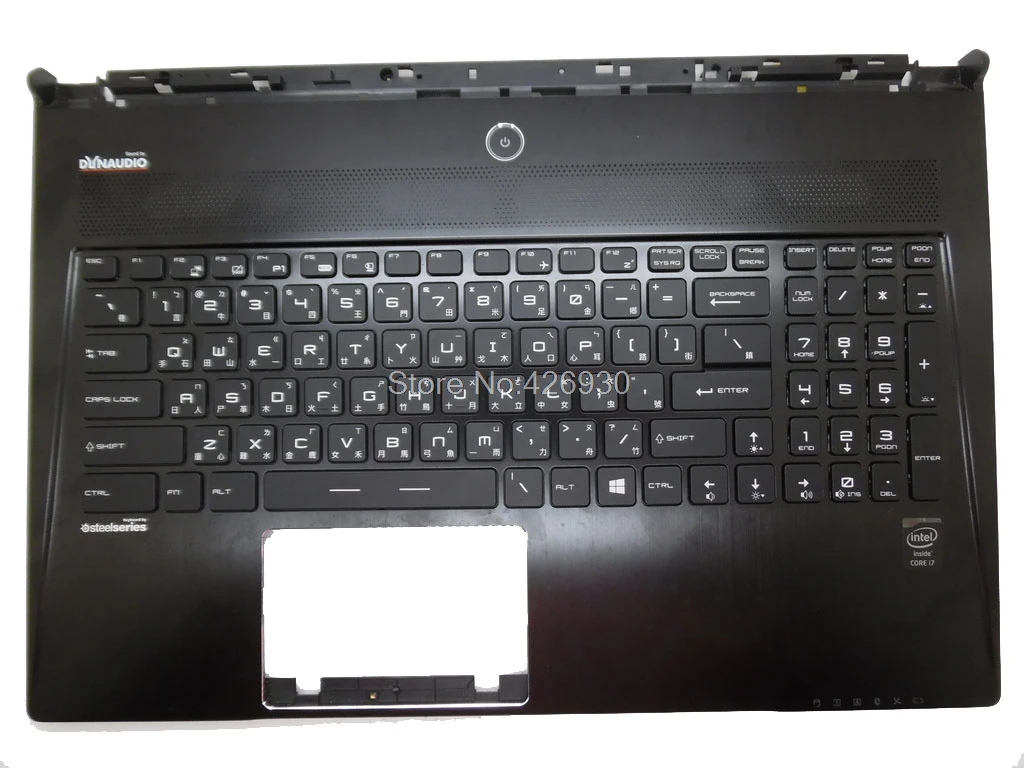 Подставка для рук и клавиатура с подсветкой MSI GS60 6H2C216HG0E V143422AK1 CH 6H21011G98E V143422BK1