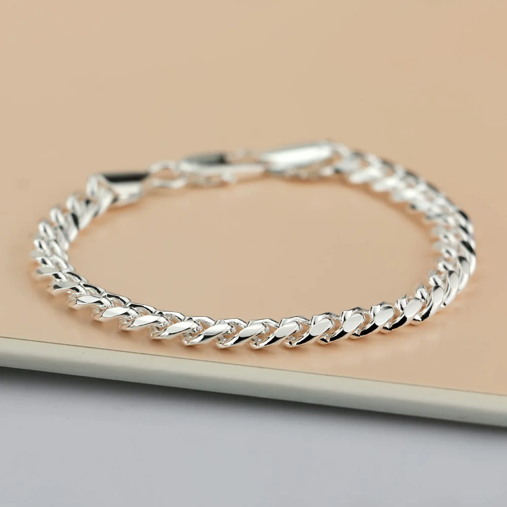 Cool Fashion Men 925 Sterling Silver 