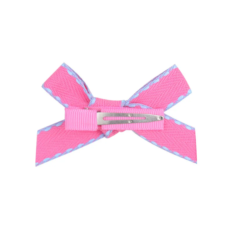 1pc Kids Cottton Bows Clip Hairpinss For Women Autumn and Winter Schoolgirls Hair Accessories Lovely Bow Barrettes Gifts | Детская