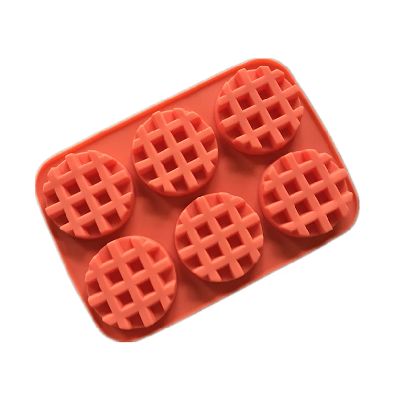 

Cake Mold Round Silicone Waffle Mold Tool Kitchen Accessories For Dessert Shops