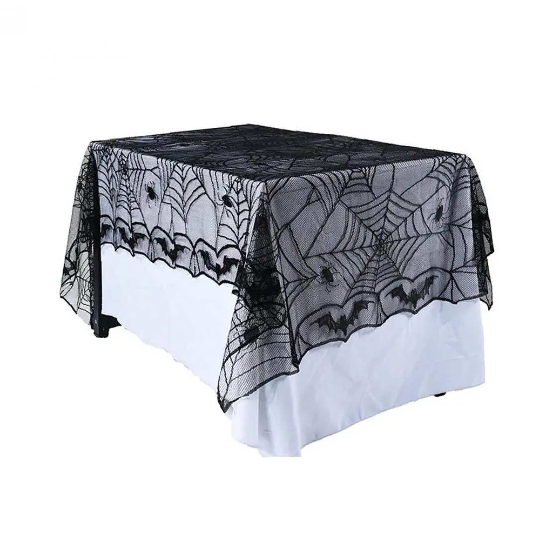 Кружевная паутинная скатерть креативный шарф для камина тайна Хэллоуин