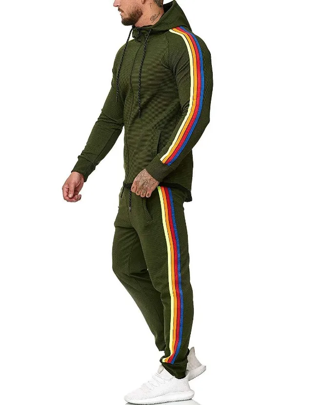 Мужские комплекты размера плюс L-5XL, Мужская модная куртка и спортивные штаны, комплект одежды из 2 предметов, спортивный костюм для мужчин, повседневный спортивный костюм, уличная одежда