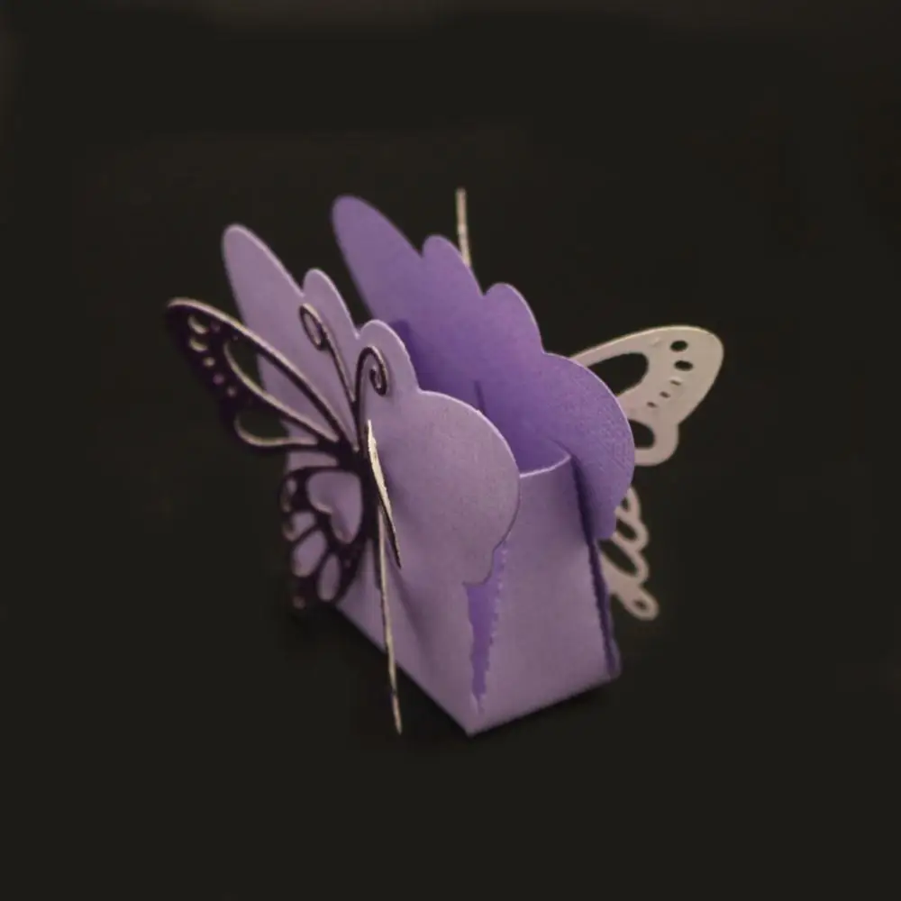 YINISE скрапбукинга металлические режущие штампы для трафареты мешок бабочки DIY