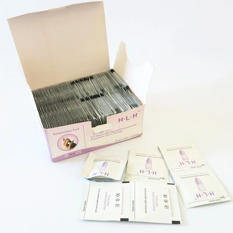 

200 шт., безворсовые салфетки для дизайна ногтей