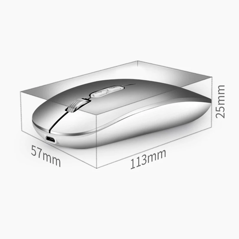 USB-мышь компьютерная беспроводная оптическая 1600 DPI 2 4 ГГц