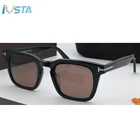 Очки солнцезащитные IVSTA Tom TF751 мужские и женские, брендовые винтажные квадратные солнечные очки с оригинальным логотипом и ацетатной оправой
