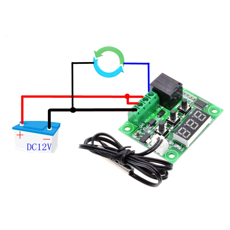Светодиодный модуль контроллера с цифровым контролем температуры переключатель
