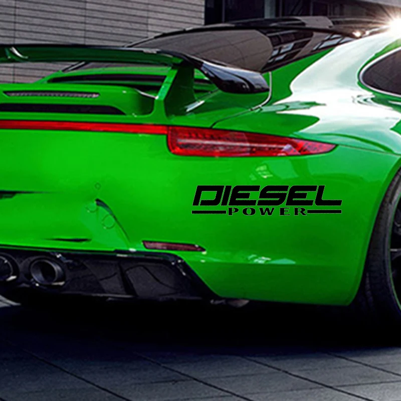 Дизельный Мощность винил JDM наклейка автомобиля Стикеры ход поршня дизельного